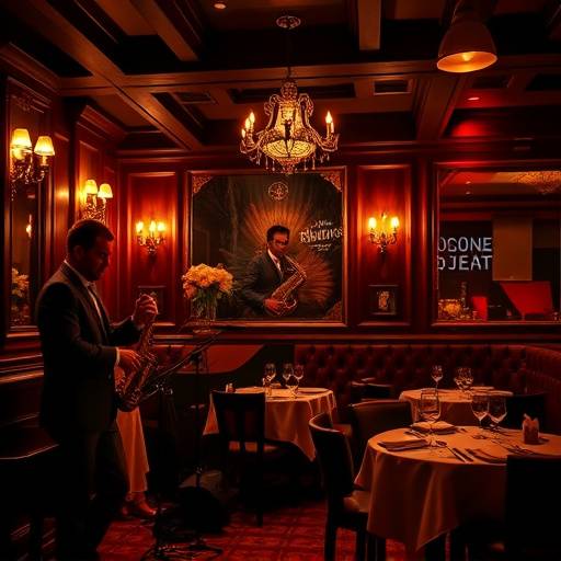 Live Jazz Performance at GourmetDelight